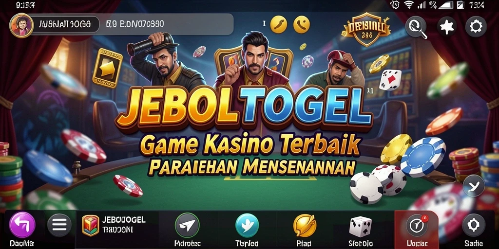 Screenshot JEBOLTOGEL menunjukkan gameplay Kasino yang menarik dan seru.