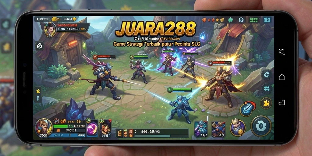 Tampilan gameplay seru dan strategi yang mendebarkan.