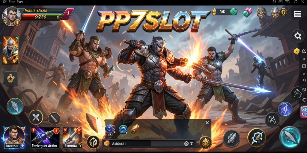 Screenshot gameplay PP7SLOT yang penuh aksi dan menegangkan.