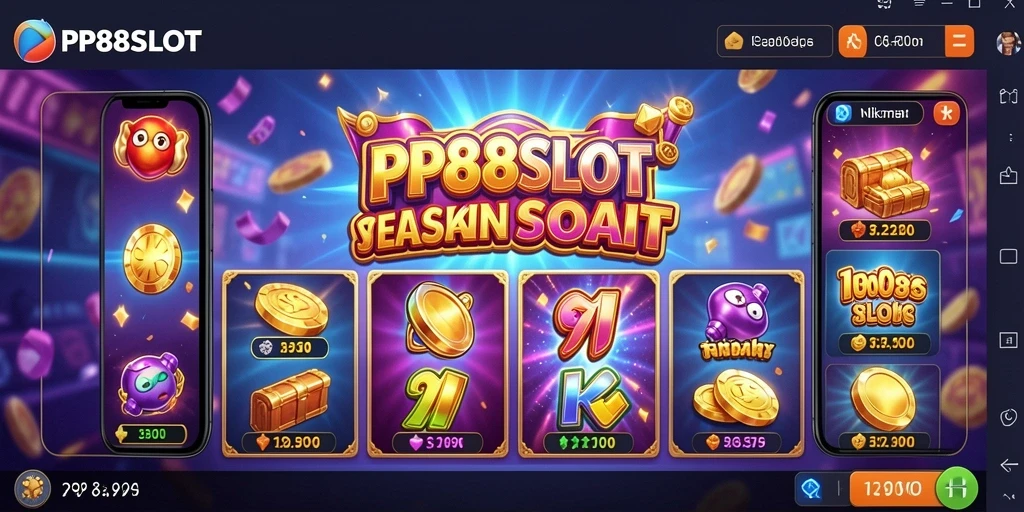Tampilan gameplay seru dan mengasyikkan di PP88SLOT.