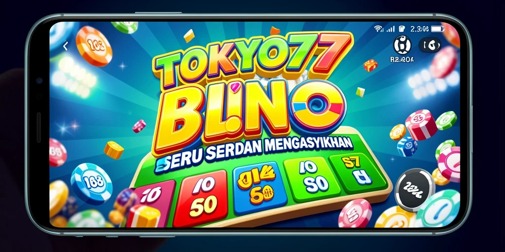 Tampilan gameplay seru di TOKYO77 saat bermain Bingo.
